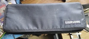 Vintage Case Logic 15 Cassette Tape Storage Holder Carry Case w Tapes Alabama S - Picture 1 of 6