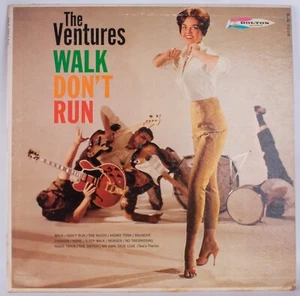 Vintage 1962 The Ventures "Walk Don't Run" Vinyl Record LP Dolton BLP-2003 - Picture 1 of 8