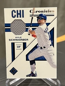 Camiseta reliquia Kyle Schwarber 2019 Panini Chronicles #CS-KS CHICAGO CUBS - Imagen 1 de 2