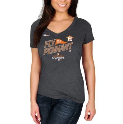 Nueva Camiseta Majestic Campeones de la Serie Mundial de los Astros de Houston para Mujer Talla XXL 2XL Foto 1 de 2