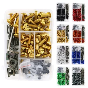 Complete Fairing Bolts Body Screws Kit Fit For Honda CBR650F CBR650R CBR1100XX - Foto 1 di 20