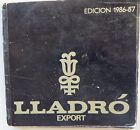 CATALOG Auction Book SPAIN porcelain figurines Lladro Export:Edicion 1986-87