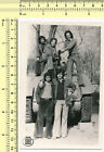 #026 1970s Bell Bottoms Hippie Guys on Tank, Fashion Men vintage photo snapshot