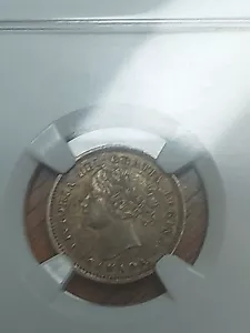 1871 Canada Dime Au 53 Ngc - Picture 1 of 6