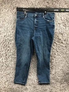 Old Navy OG High Rise Straight Jeans Größe 18 Damen Medium Wash Blau - Bild 1 von 11