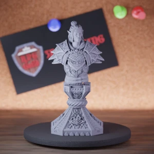Drow Ranger Bust for Painting and Collecting Statue - Picture 1 of 7
