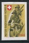 Schweiz Soldatenmarken Soldier y Radfahrer (Fahrrad/Radfahrer) #30 MHR 60