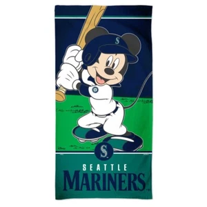 SEATTLE MARINERS BASEBALL MICKEY MOUSE 30"X60" SPECTRA BEACH TOWEL WINCRAFT - Picture 1 of 1