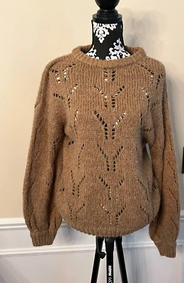 Mujer J.O.A. Suéter marrón Just One Answer talla XS Foto 1 de 4