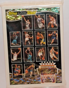 1993 Topps Black Gold Basketball Certified Winner A 13-Card Set - Sealed - Bild 1 von 1