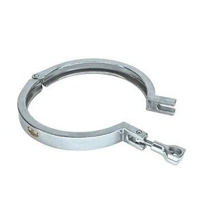 8" Sanitary Tri Clamp Single Pin Heavy Duty Tri Clover with Wing Nut for Ferrule - Picture 1 of 3