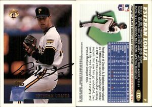 Esteban Loaiza Signed 1996 Topps #172 Card Pittsburgh Pirates Auto AU