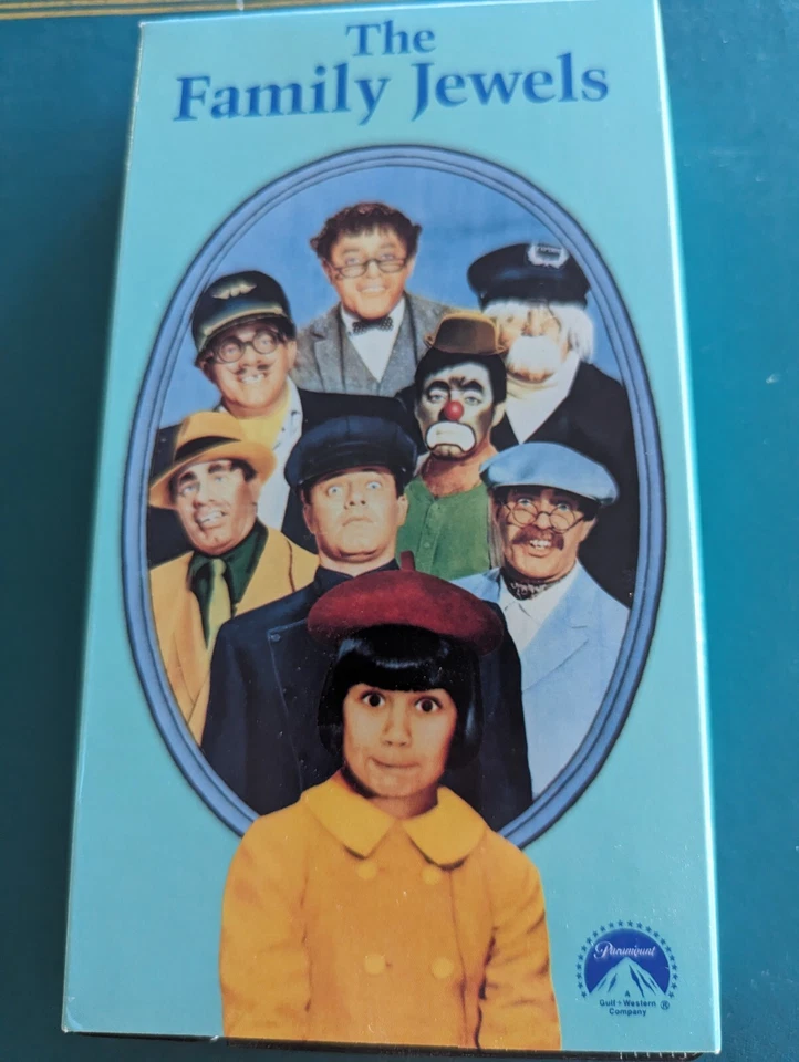 THE FAMILY JEWELS VHS~ JERRY LEWIS SEBASTIAN CAB0T Rare  Foto 1 de 4