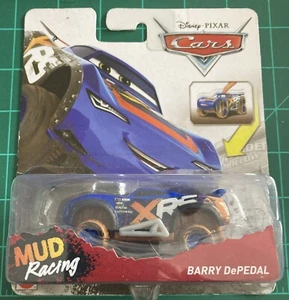 New Mattel Disney Pixar Cars XRS Mud Racing Toy Vehicle Barry DePedal - Picture 1 of 3