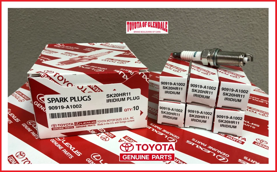 TOYOTA 4RUNNER 2010-2013, JUEGO DE 6 BUJÍAS FJ Cruiser originales OE 90919-A1002 Foto 1 de 1