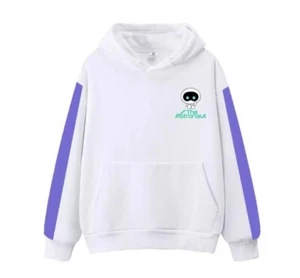 BTS JIN The Astronaut OFFICIAL WOOTTEO Hoodie L Size No Sticker Rare - Picture 1 of 3
