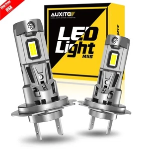 AUXITO Super Bright H7 LED Headlight Kit High Low Beam Bulbs 55000LM 6500K White - Bild 1 von 28