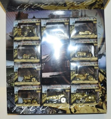 ERTL 1/64 scale Millennium Farm Classics  Series of Ten Tractors GOLD VERSION - Image 1 of 4