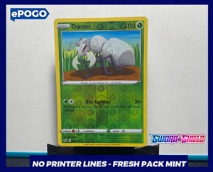 Durant 008/202 Reverse Holo RARE Pokemon Card Sword & Shield Pokémon TCG MINT ✅ - Picture 1 of 2