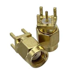 1Pcs RP SMA Male JACK PIN Center Solder for PCB Mount RF Coaxial Connector - Picture 1 of 2