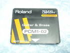 Roland SO-PCM1-02 Guitar & Brass Waveform Card 230213 WORKING