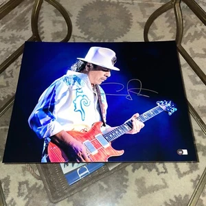 CARLOS SANTANA signed autographed 16X20 PHOTO GUITARIST BECKETT COA BJ010041 - Picture 1 of 2