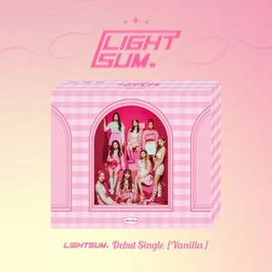 LIGHTSUM 1st Single Album Vanilla CD+108p P.Book+Card+Sticker+Stamp+Sticker Set - Picture 1 of 9