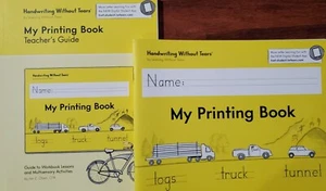 2022 Handwriting Without Tears Grade 1 Teacher Guide + Student Workbook NEW! - Picture 1 of 1