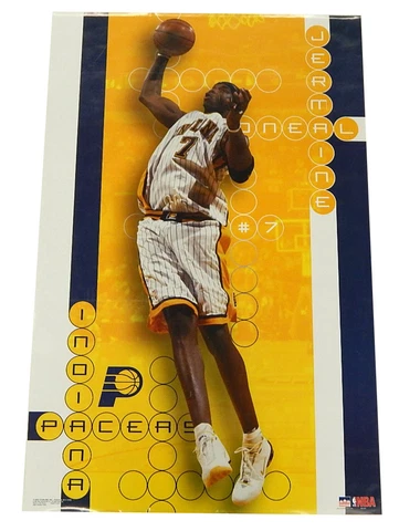 2003 Starline Jermaine O'Neal Poster #3055 ^ 22.25" x 34.5" ^ Indiana Pacers Cover