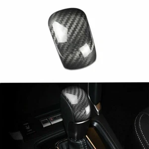 Cubierta de perilla de cambio de marchas de fibra de carbono para automóvil apta para Subaru Forester 2013-18 - Imagen 1 de 10