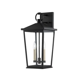 Troy Lighting B8902-TBK Soren 2 Light Wall Sconce, Textured Black/Clear - Picture 1 of 1