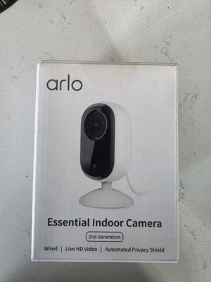 Arlo VMC2060 Essential Indoor Camera HD (2nd Generation) - Wired 1080p Security - Image 1 of 4