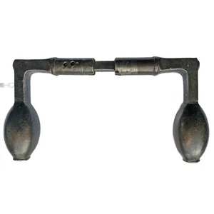 Türdrücker alt Jugendstil Avantgarde Art Deco Eigriff Eisen 15.8mm 8er Vk - Bild 1 von 1