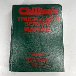 Chilton's Truck and Van Service Manual Motor Age #7152 Professional Mechanic Ed - Picture 1 of 11