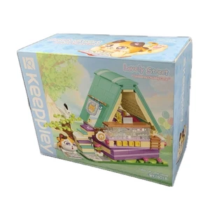 CAT COMIC HOUSE - Keepplay Bausteine Bausatz mit bebilderter Montageanleitung - Bild 1 von 1