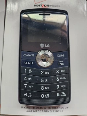 LG enV3 VX9200 - Black Verizon Flip/Keyboard Phone UNTESTED - Image 1 of 4