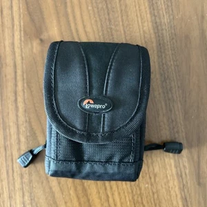 Lowepro Digital Camera Case Bag Black 2000s Small Multiple Pouches Hook and Loop - Picture 1 of 20