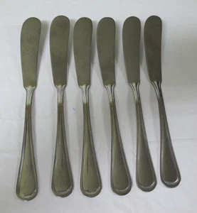 6 Butter Spreaders Knife Korea "REGENCY" - Picture 1 of 3