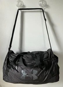 Under Armour Unisex Undeniable Packable Duffle 5.0 OSFM Black/Metallic Gun NWT - Picture 1 of 16