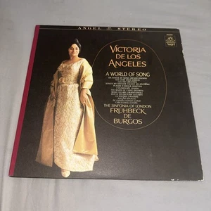 Victoria De Los Angeles: A World Of Song Fruhbeck de Burgos 1965 Angel - Picture 1 of 5