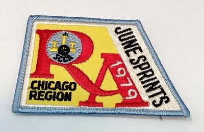 SCCA Road America Chicago Region June Sprints Racing Patch Vintage 1979 - Image 1 of 3