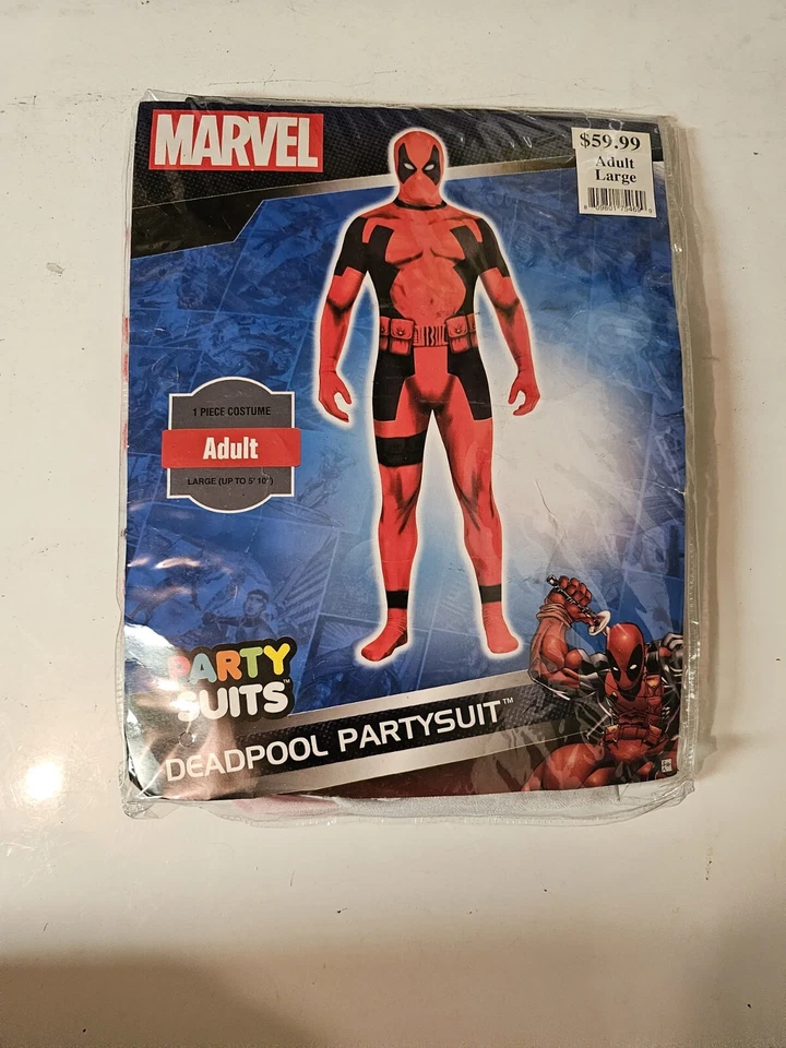 Traje de fiesta Deadpool para adultos - GRANDE Foto 1 de 1
