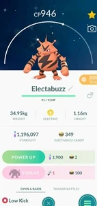 Pokémon Go ∣ Shiny Electabuzz - Picture 1 of 1
