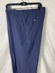Isaia Men Navy Trousers W37 - Picture 1 of 4