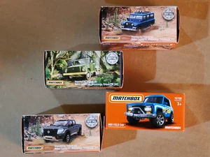 ¡¡MIRA!! Lote de 4 Coches Matchbox con CAJA - TODOTERRENO *** ¡MIRA! **** - Imagen 1 de 3