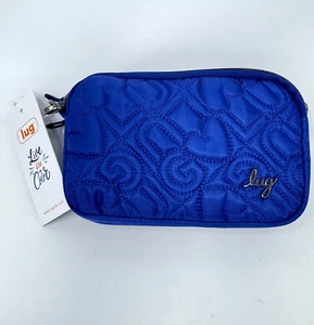 NWT LUG Coupe LE Crossbody Convertible Bag Sapphire Love Collection RFID Preppy - Picture 1 of 14