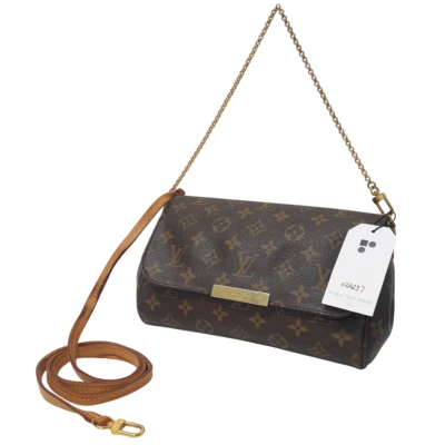 Auténtico Bolso de Mano Louis Vuitton Favorito MM Monograma M40718 Genuino CLA237 Foto 1 de 4