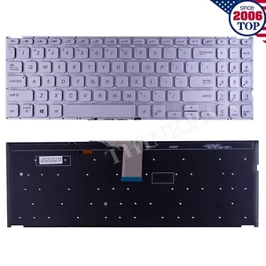 Teclado para portátil de EE. UU. para Asus Vivobook F512J X512J X512JA X512 X512D X512FA X512F - Imagen 1 de 3