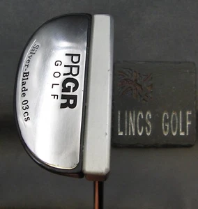 PRGR Silver Blade 03CS Putter 86.5cm Playing Length Steel Shaft SuperStroke Grip - Picture 1 of 11