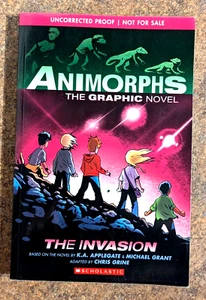 UNCORRECTED PROOF The Invasion: Animorphs Graphic Novel - K.A. Applegate Graphix - Picture 1 of 13
